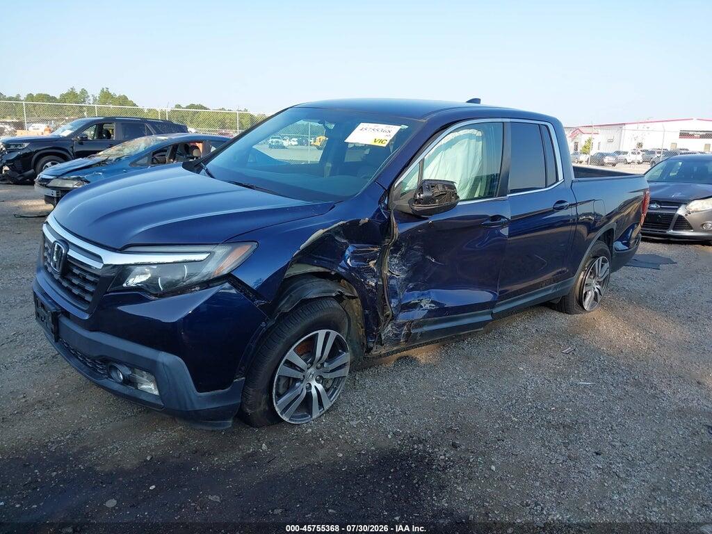 5FPYK2F4XHB006136 2017 HONDA RIDGELINE photo no. 2
