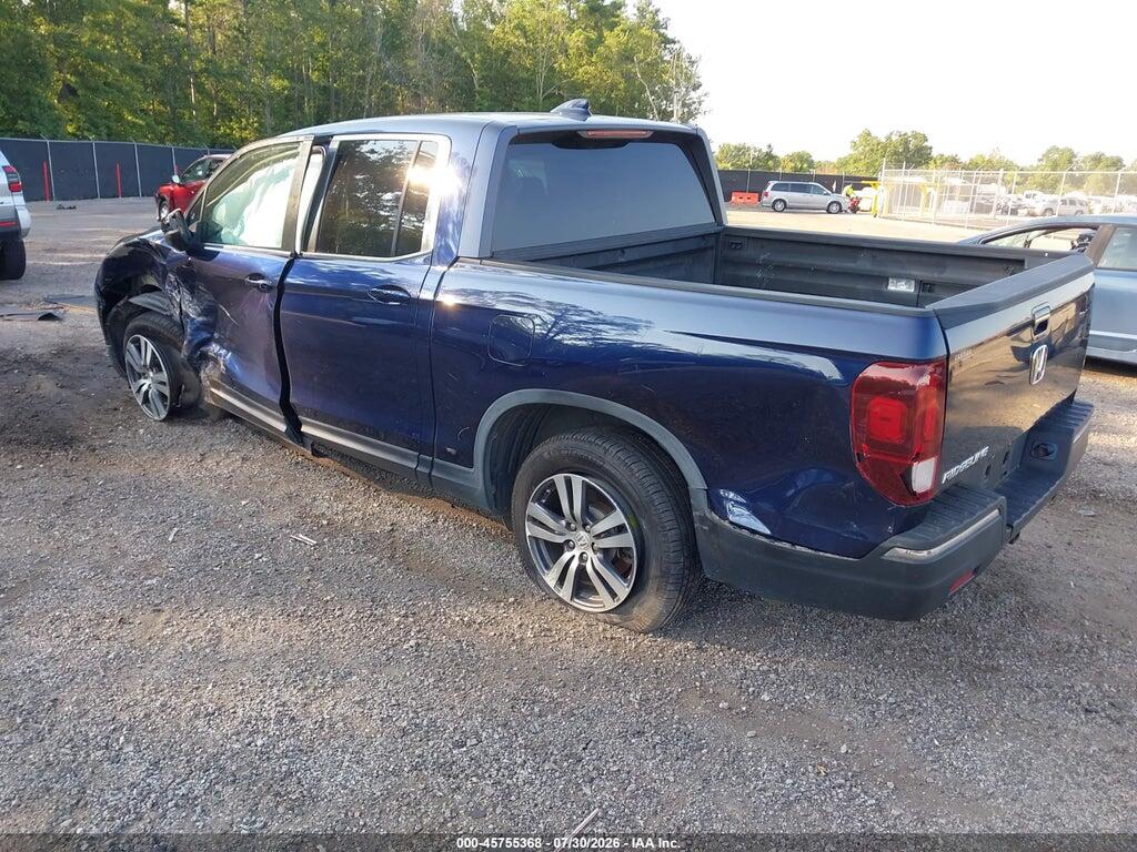 5FPYK2F4XHB006136 2017 HONDA RIDGELINE photo no. 3