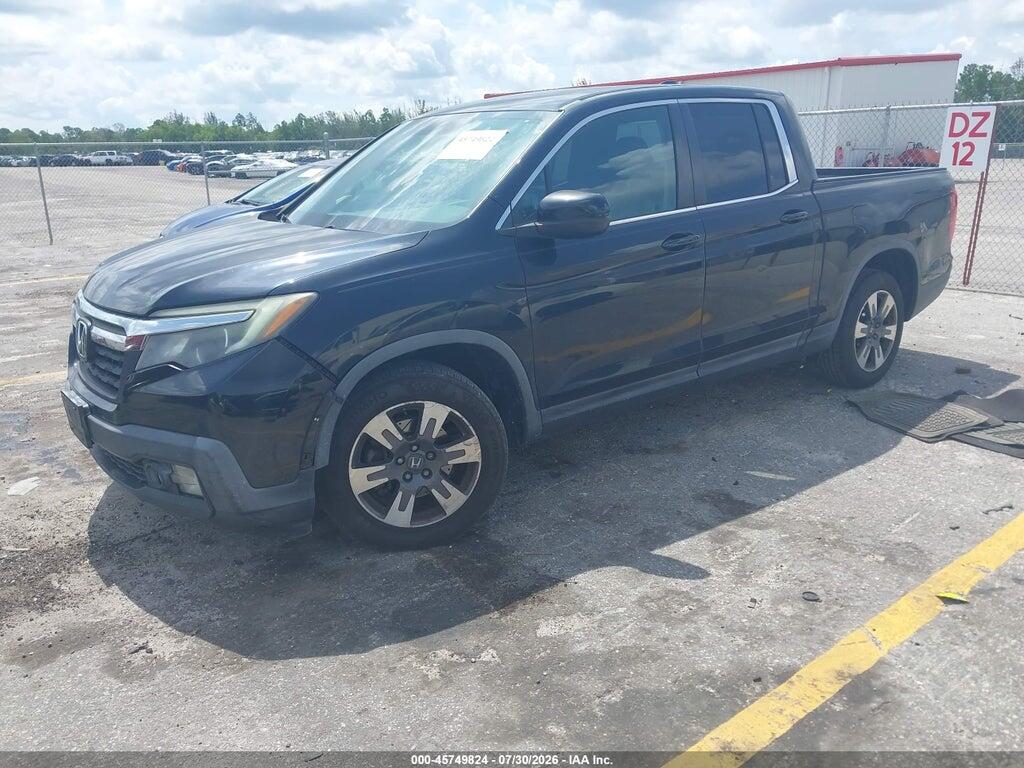 5FPYK2F68HB006024 2017 HONDA RIDGELINE photo no. 2