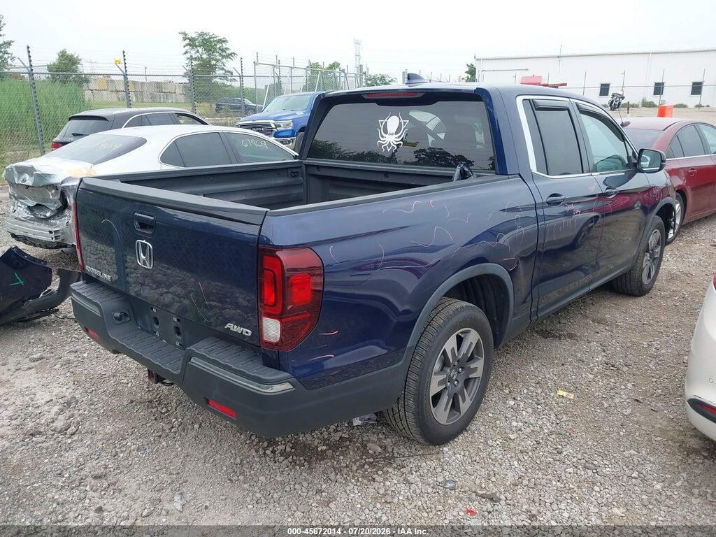 5FPYK3F52HB001981 2017 HONDA RIDGELINE photo no. 4