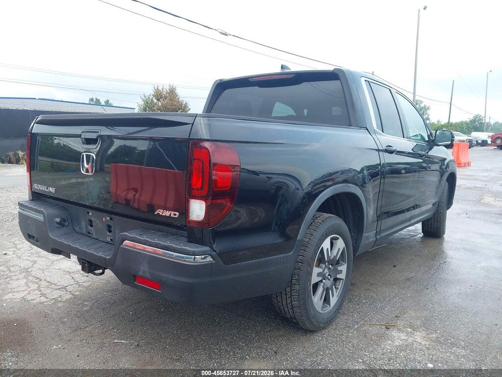 5FPYK3F65HB013678 2017 HONDA RIDGELINE photo no. 4
