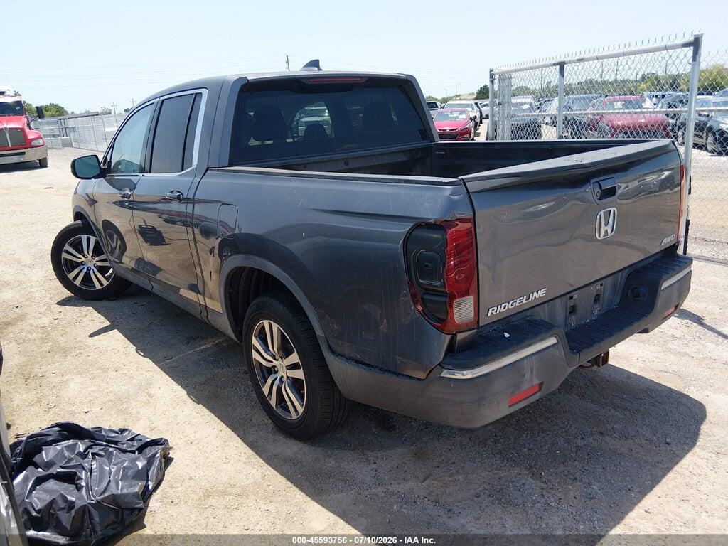 5FPYK3F4XHB015540 2017 HONDA RIDGELINE photo no. 3