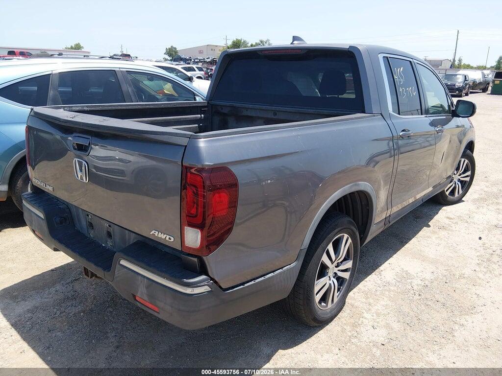 5FPYK3F4XHB015540 2017 HONDA RIDGELINE photo no. 4