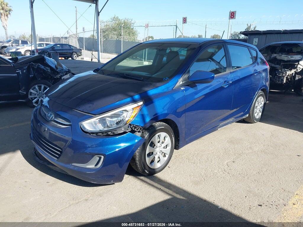 KMHCT5AE4HU315119 2017 HYUNDAI ACCENT photo no. 2