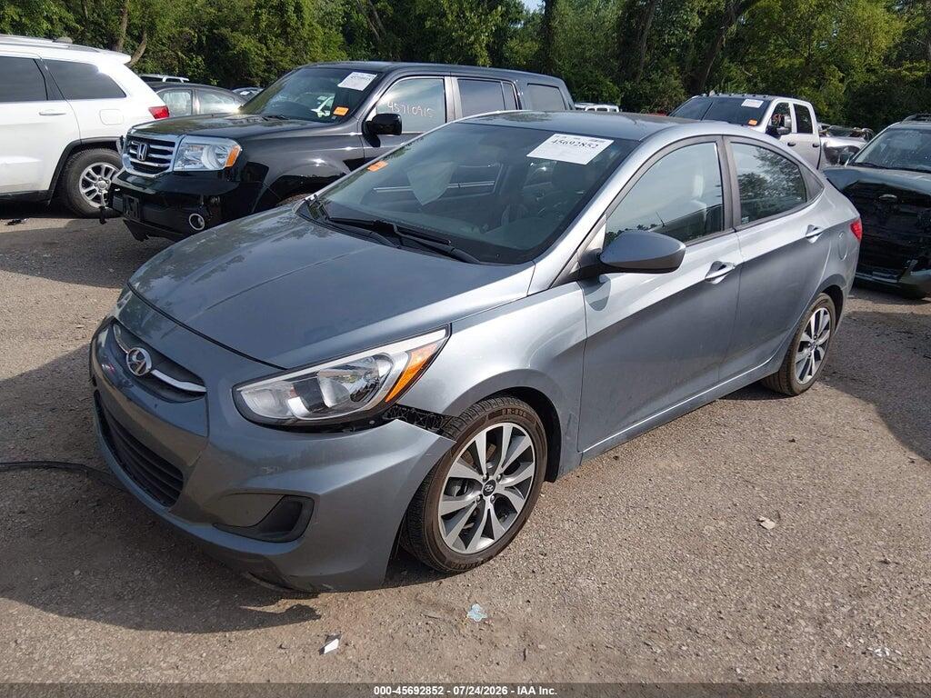 KMHCT4AE6HU358550 2017 HYUNDAI ACCENT photo no. 2