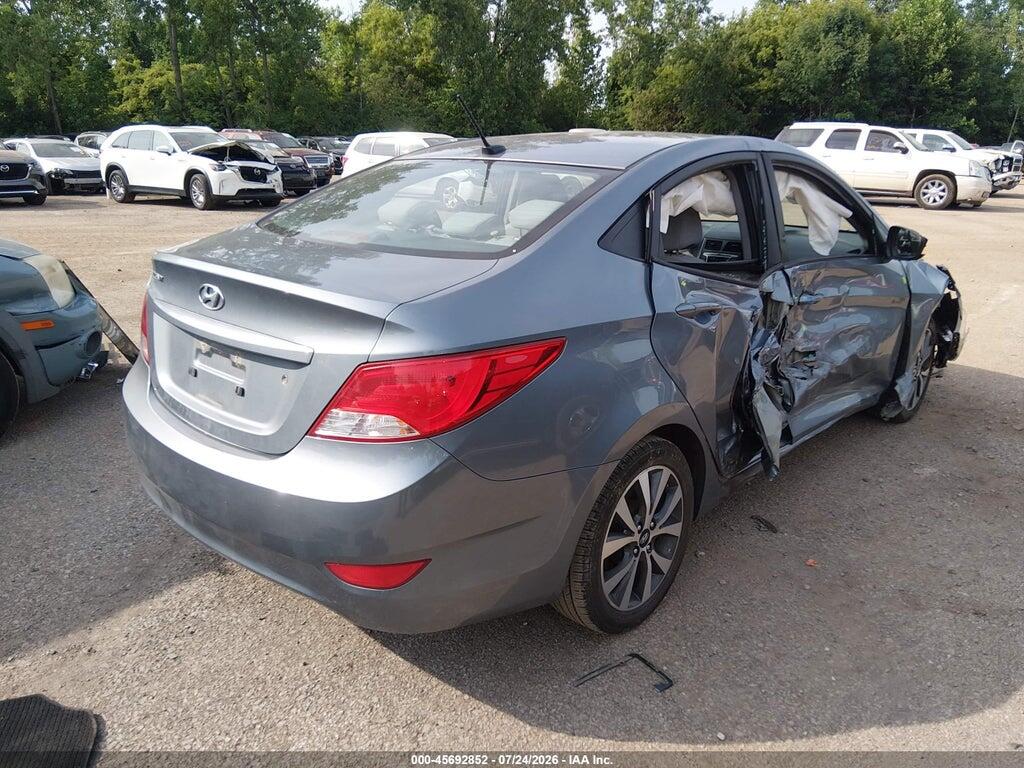 KMHCT4AE6HU358550 2017 HYUNDAI ACCENT photo no. 4