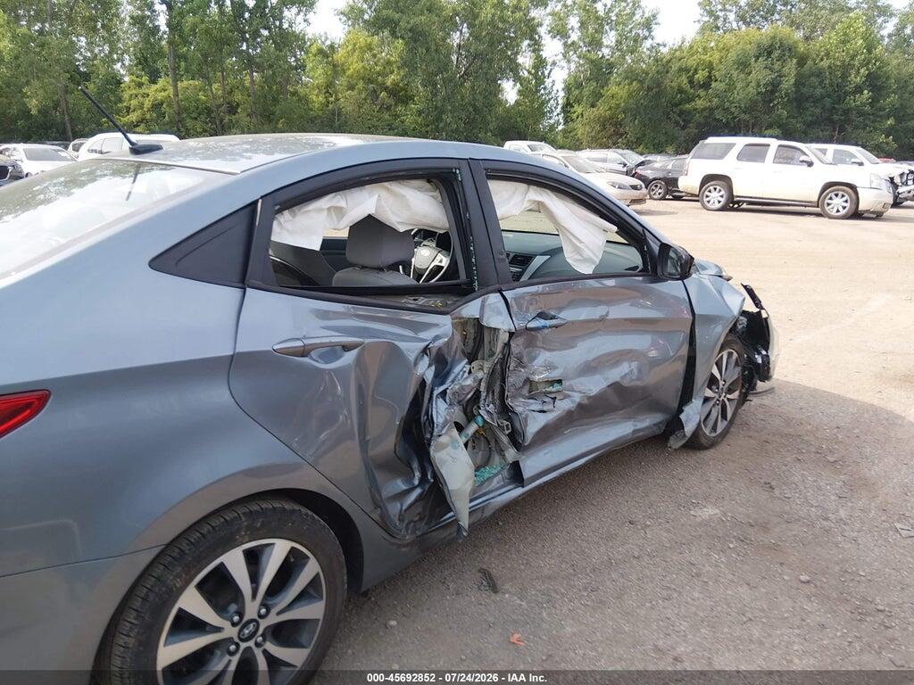 KMHCT4AE6HU358550 2017 HYUNDAI ACCENT photo no. 6