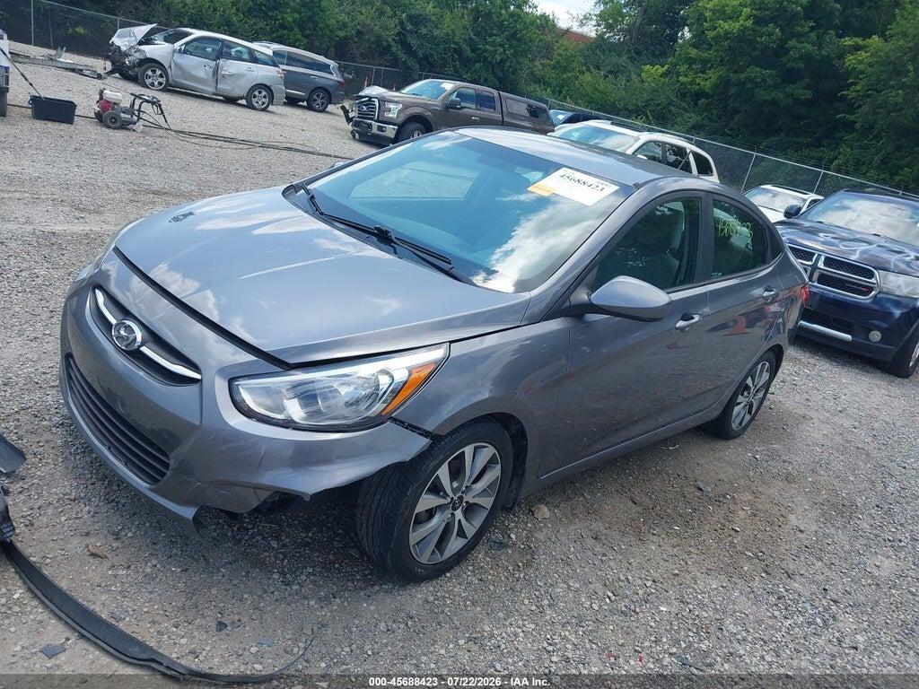 KMHCT4AE8HU318003 2017 HYUNDAI ACCENT photo no. 2
