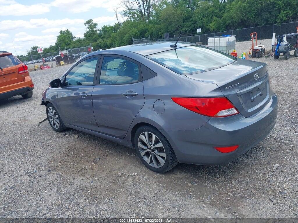 KMHCT4AE8HU318003 2017 HYUNDAI ACCENT photo no. 3