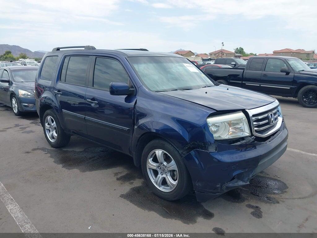5FNYF3H79EB011866 2014 HONDA PILOT photo no. 1