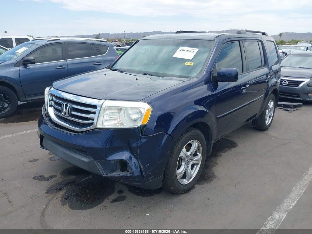 5FNYF3H79EB011866 2014 HONDA PILOT photo no. 2
