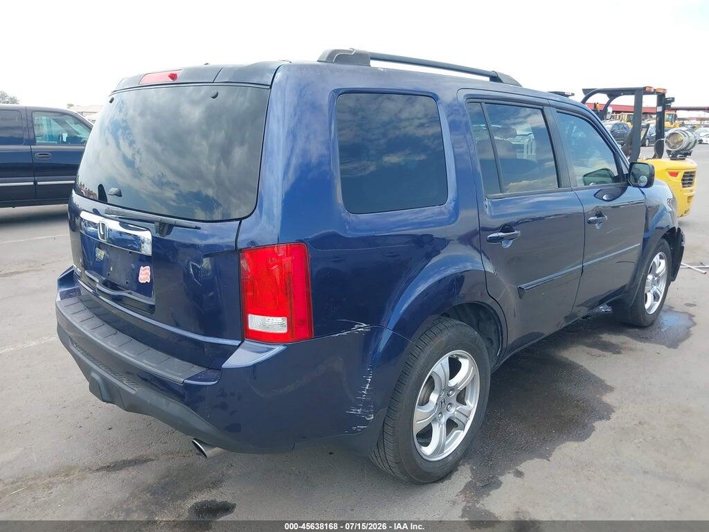 5FNYF3H79EB011866 2014 HONDA PILOT photo no. 4