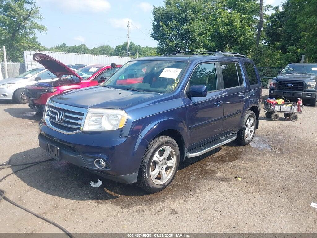 5FNYF4H75EB043784 2014 HONDA PILOT photo no. 2