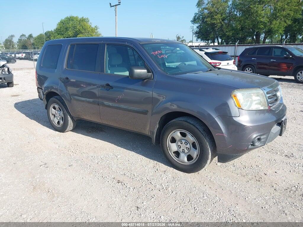 5FNYF3H27EB007061 2014 HONDA PILOT photo no. 1