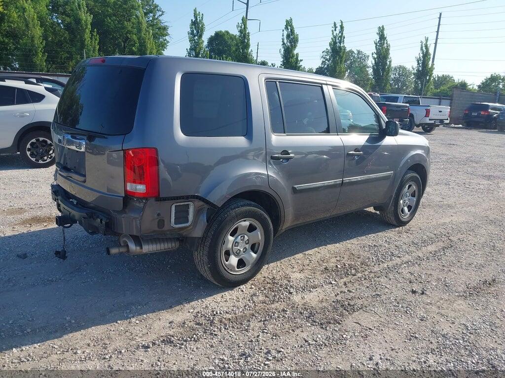 5FNYF3H27EB007061 2014 HONDA PILOT photo no. 4