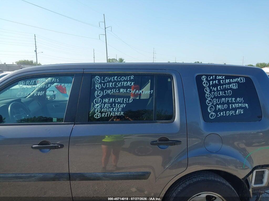 5FNYF3H27EB007061 2014 HONDA PILOT photo no. 6