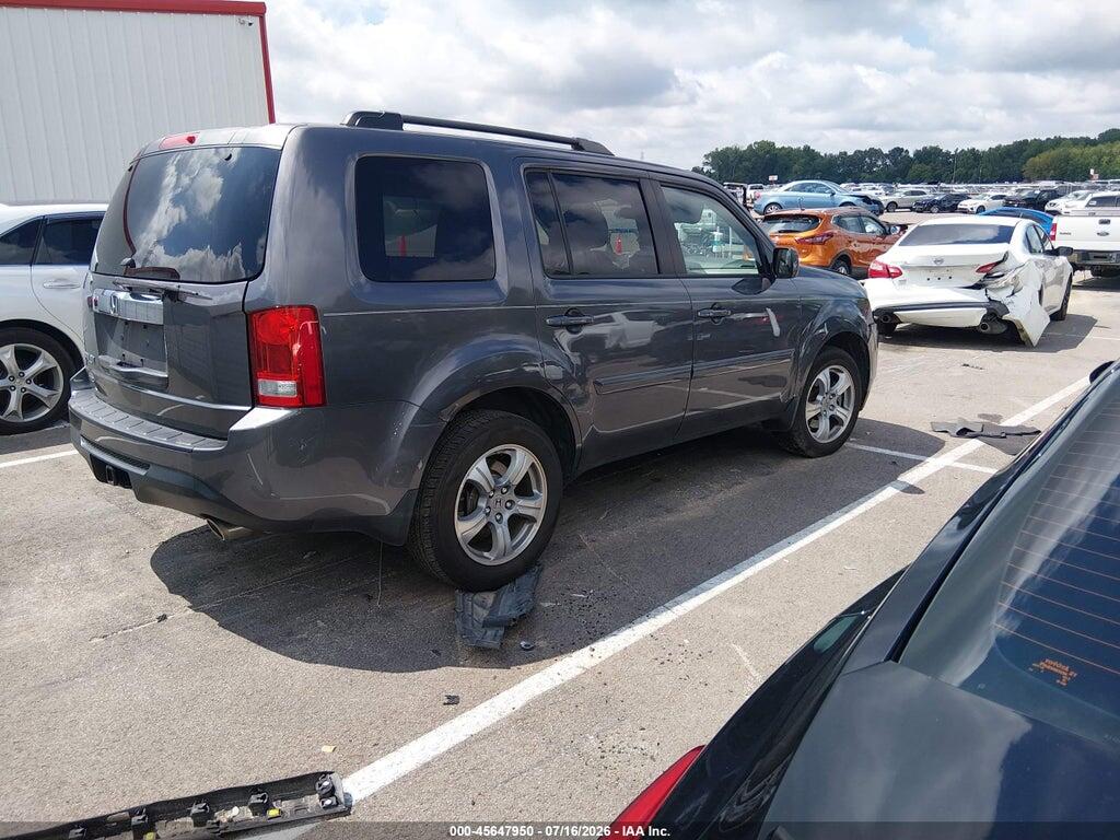 5FNYF3H43EB002764 2014 HONDA PILOT photo no. 4