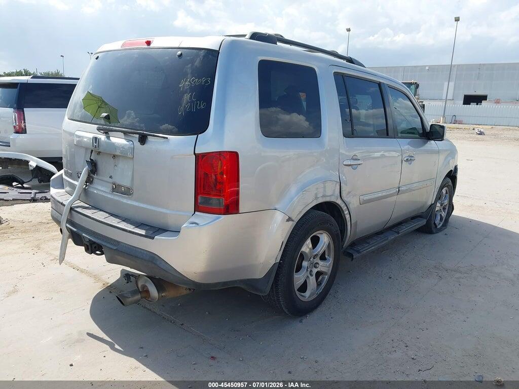 5FNYF3H51EB014338 2014 HONDA PILOT photo no. 4