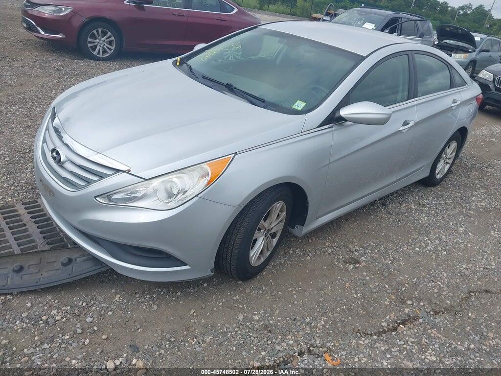5NPEB4AC9EH840367 2014 HYUNDAI SONATA photo no. 2