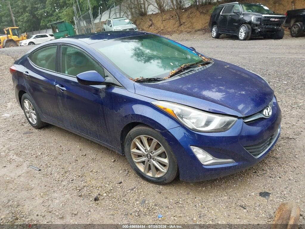 5NPDH4AE3EH461733 2014 HYUNDAI ELANTRA photo no. 1