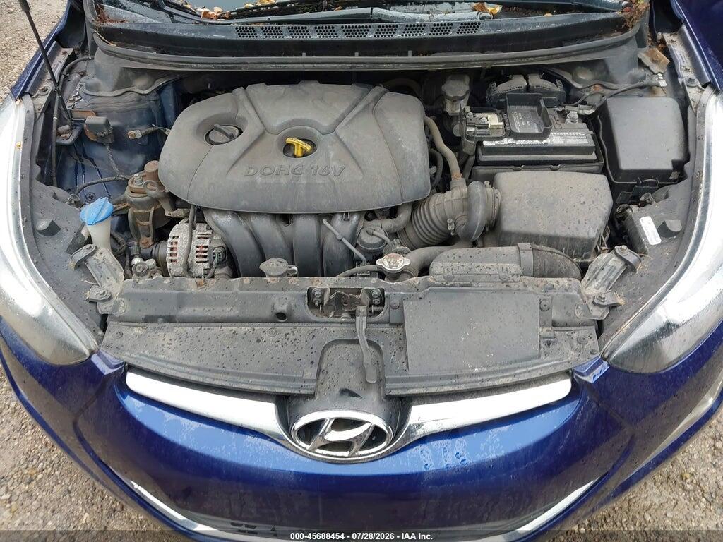 5NPDH4AE3EH461733 2014 HYUNDAI ELANTRA photo no. 10