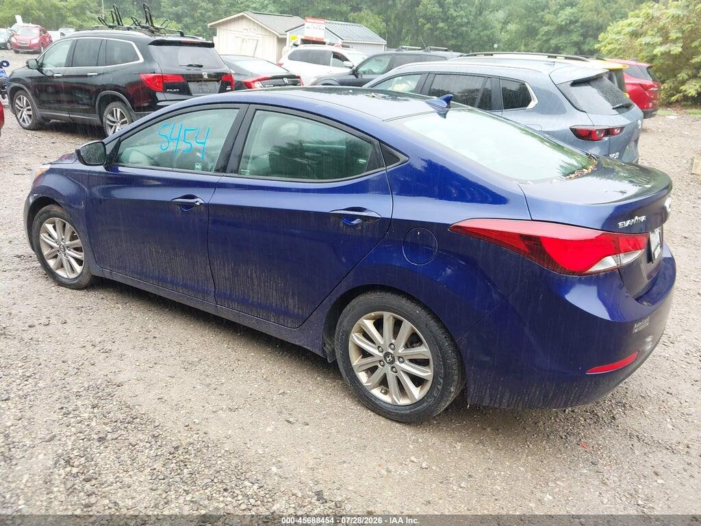 5NPDH4AE3EH461733 2014 HYUNDAI ELANTRA photo no. 3