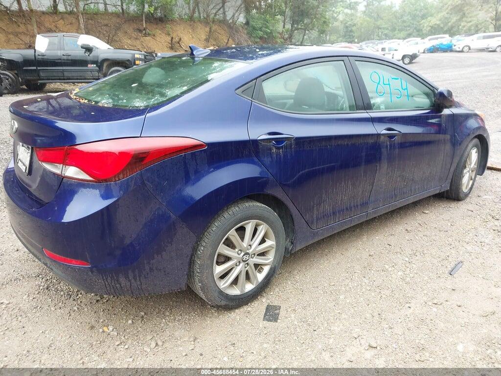 5NPDH4AE3EH461733 2014 HYUNDAI ELANTRA photo no. 4