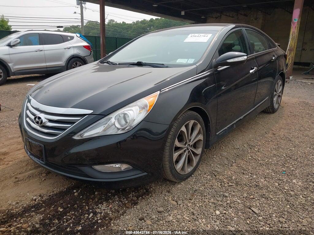 5NPEC4AC1EH940265 2014 HYUNDAI SONATA photo no. 2
