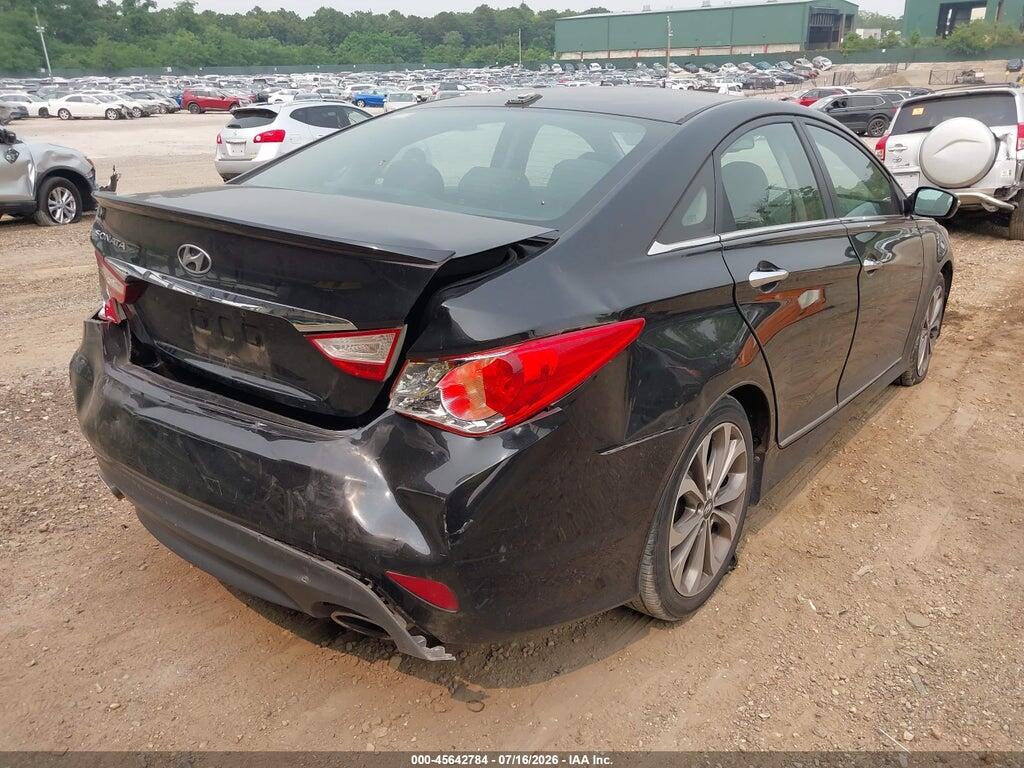 5NPEC4AC1EH940265 2014 HYUNDAI SONATA photo no. 4
