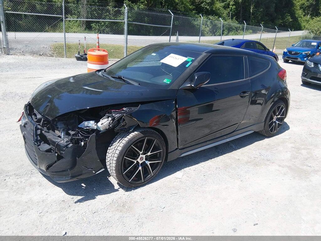 KMHTC6AEXEU191696 2014 HYUNDAI VELOSTER photo no. 2