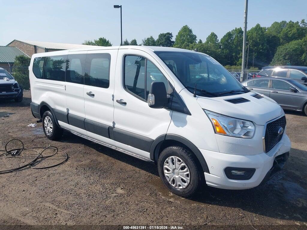 1FBAX2Y80MKA30832 2021 FORD TRANSIT-350 PASSENGER VAN photo no. 1
