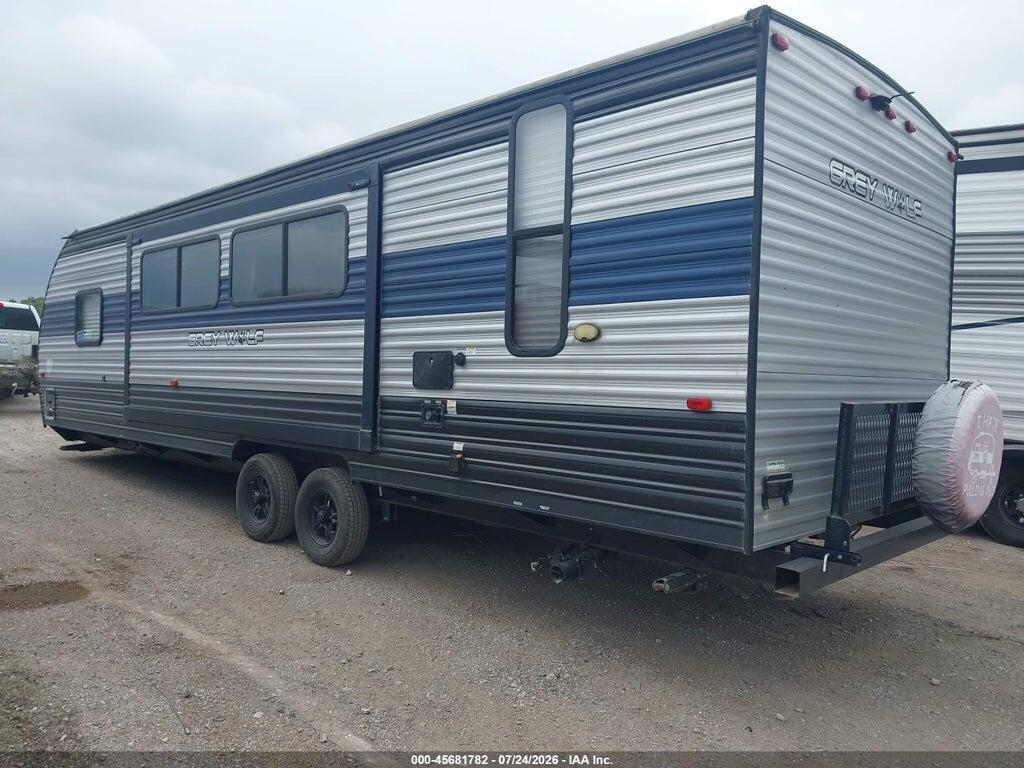 4X4TCKC22MK071962 2021 FOREST RIVER CHEROKEE GREY WOLF M-27DBHC photo no. 3