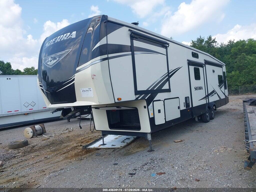4X4FSEN28MJ048710 2021 FOREST RIVER SIERRA CAMPER TRLR photo no. 2