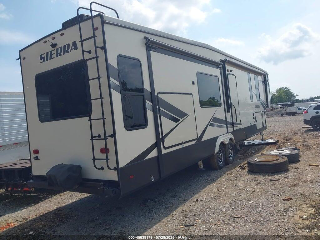 4X4FSEN28MJ048710 2021 FOREST RIVER SIERRA CAMPER TRLR photo no. 4