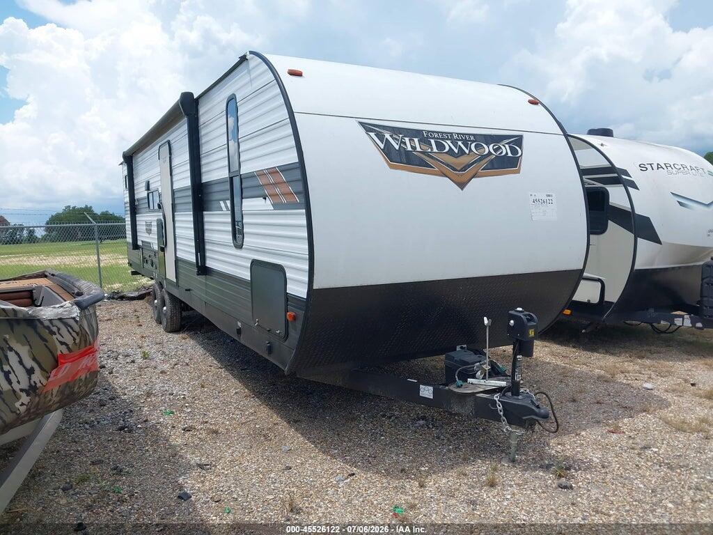 2021 FOREST RIVER TRAVEL TRAILER 4X4TWDE28MA270729
