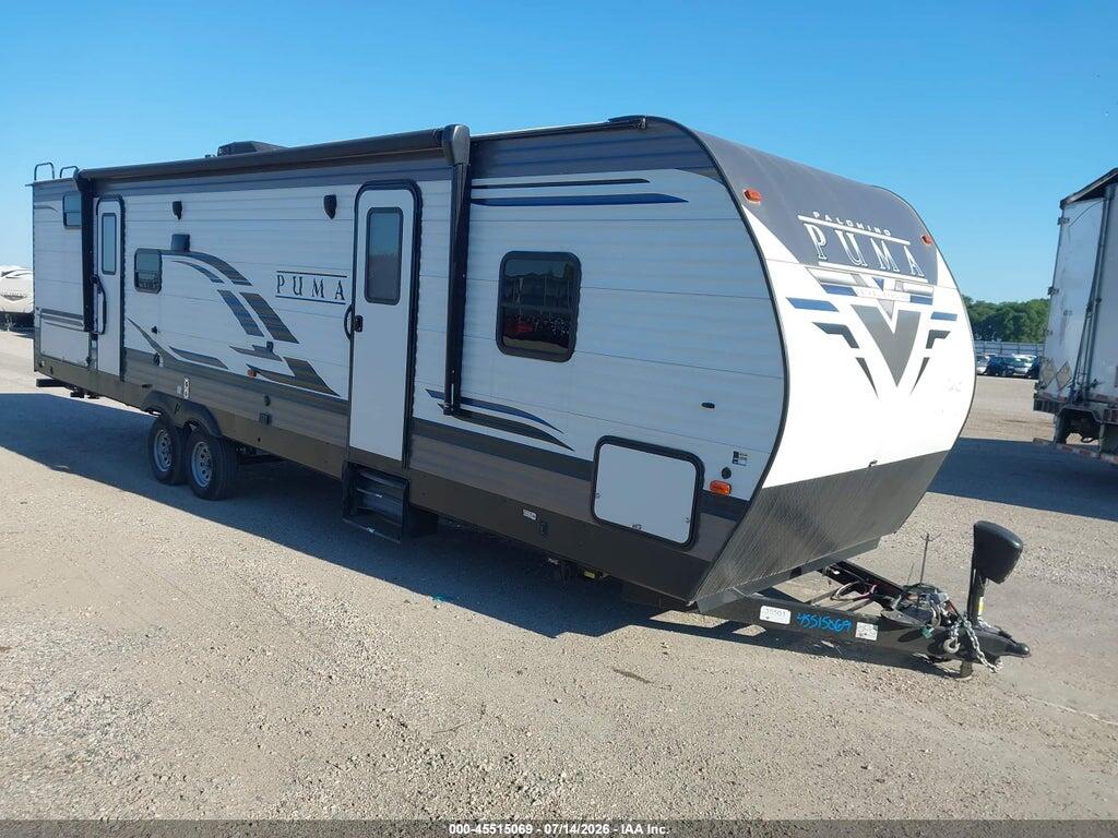 5ZT2PUTB7M4010501 2021 FOREST RIVER PALOMINO PUMA 28BHSS TRAVEL TRAILER photo no. 1