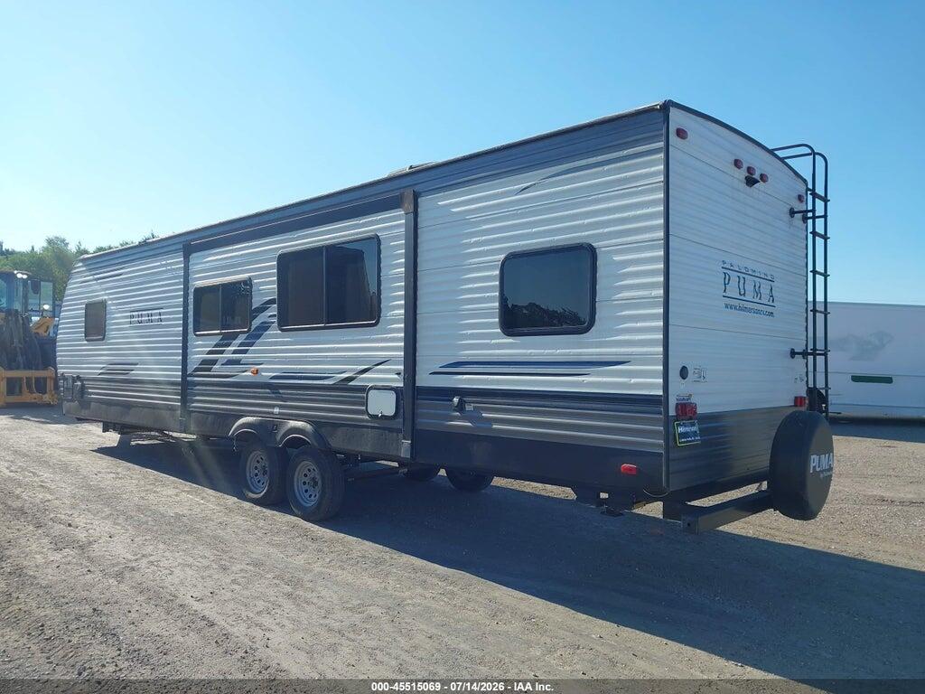 5ZT2PUTB7M4010501 2021 FOREST RIVER PALOMINO PUMA 28BHSS TRAVEL TRAILER photo no. 3