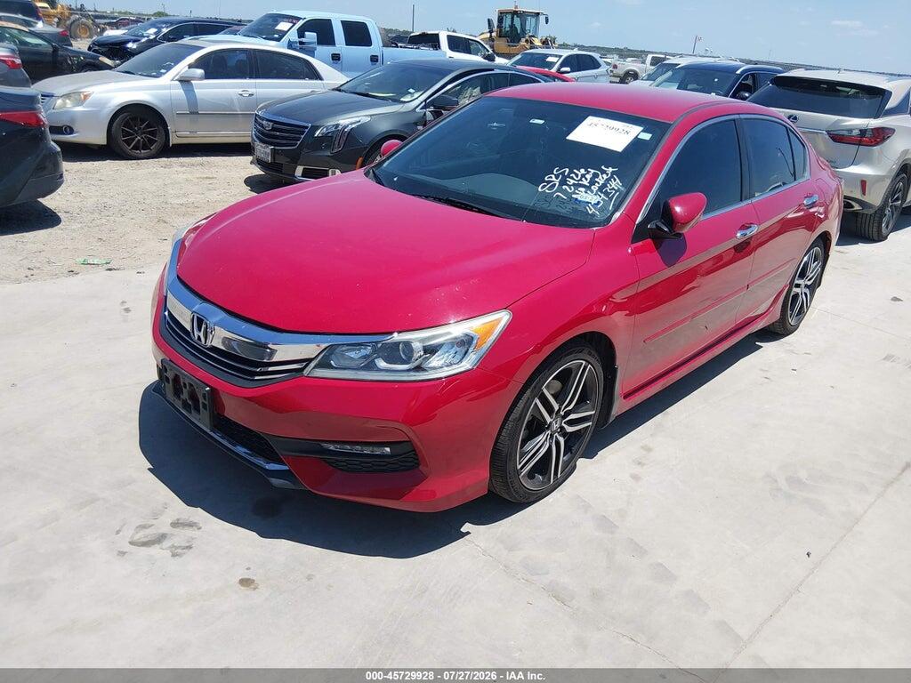 1HGCR2F5XGA170552 2016 HONDA ACCORD photo no. 2