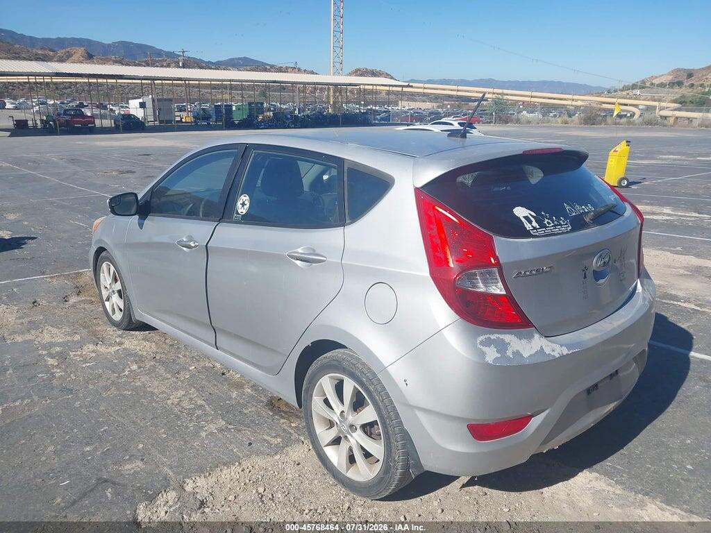 KMHCU5AE2EU141981 2014 HYUNDAI ACCENT photo no. 3