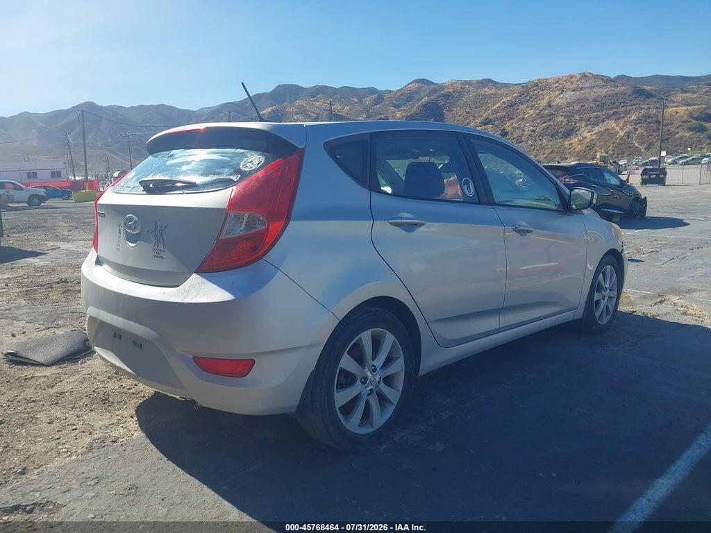 KMHCU5AE2EU141981 2014 HYUNDAI ACCENT photo no. 4