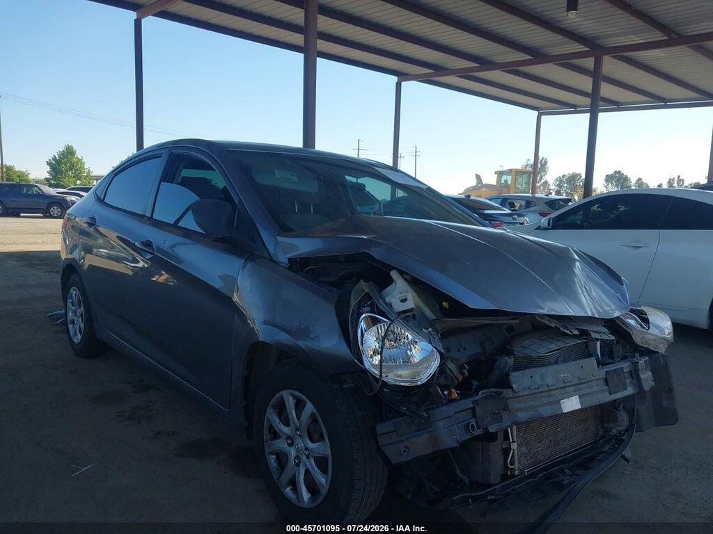 KMHCT4AE3EU670966 2014 HYUNDAI ACCENT photo no. 1
