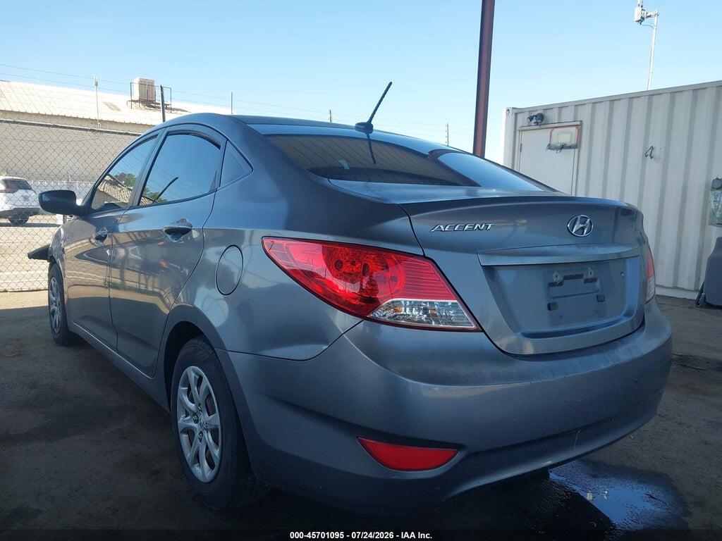 KMHCT4AE3EU670966 2014 HYUNDAI ACCENT photo no. 3