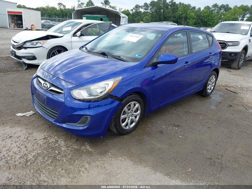 KMHCT5AE4EU152967 2014 HYUNDAI ACCENT photo no. 2