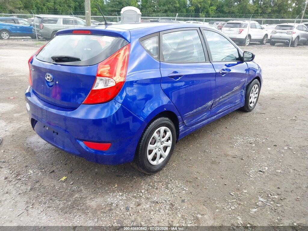 KMHCT5AE4EU152967 2014 HYUNDAI ACCENT photo no. 4