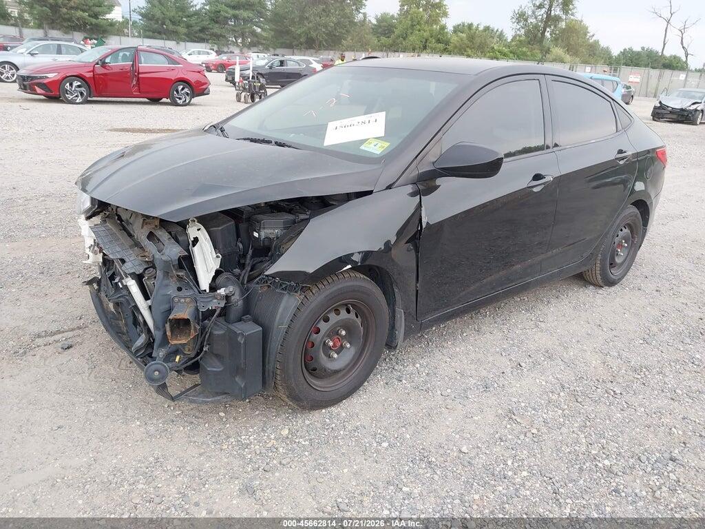 KMHCT4AEXEU776993 2014 HYUNDAI ACCENT photo no. 2