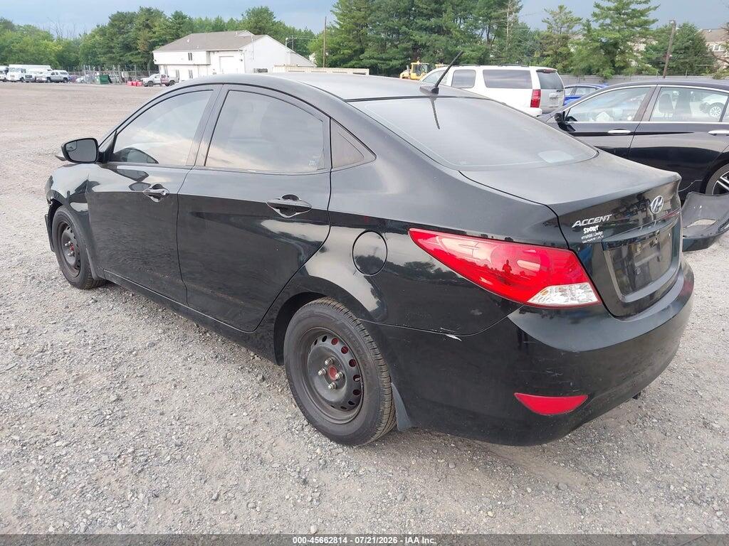 KMHCT4AEXEU776993 2014 HYUNDAI ACCENT photo no. 3