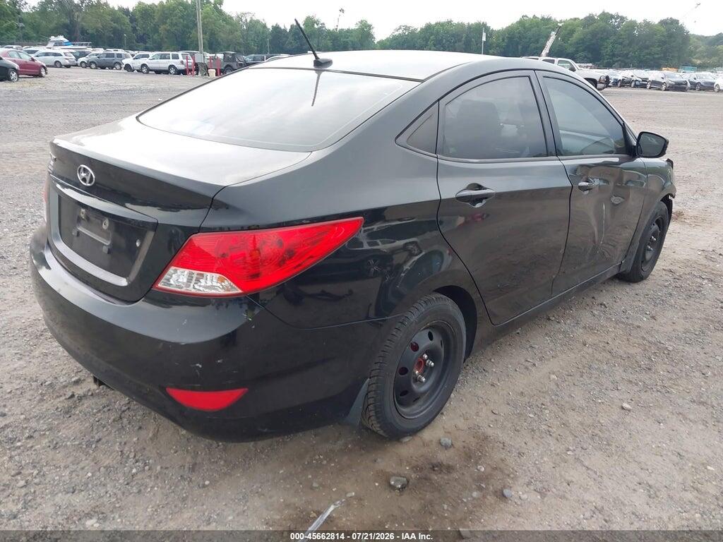 KMHCT4AEXEU776993 2014 HYUNDAI ACCENT photo no. 4