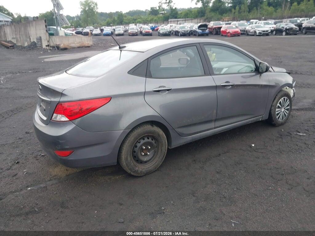 KMHCT4AE4EU694161 2014 HYUNDAI ACCENT photo no. 4
