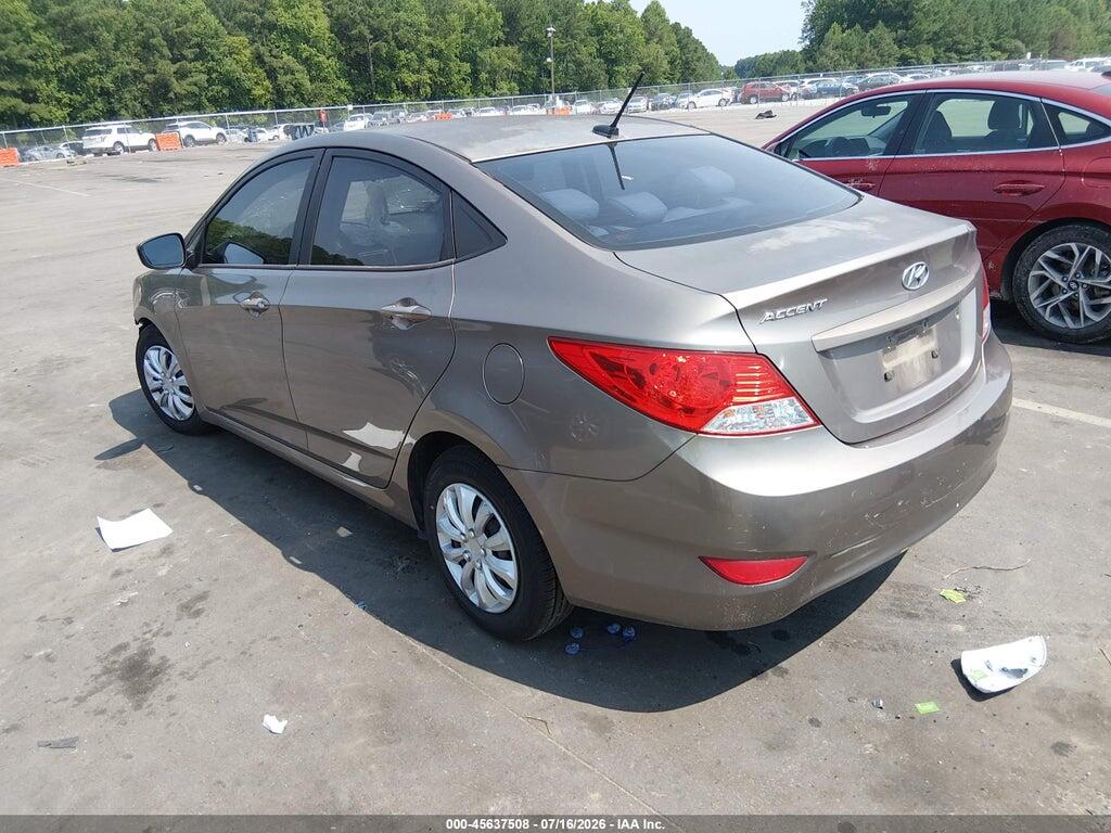 KMHCT4AE9EU492318 2014 HYUNDAI ACCENT photo no. 3