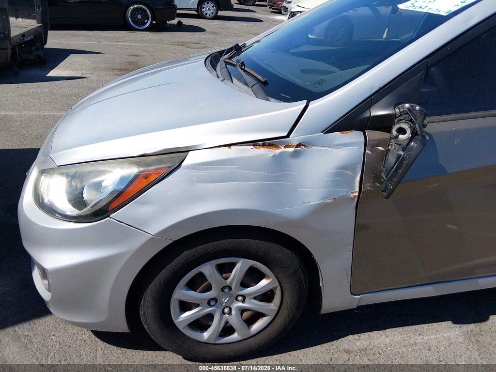 KMHCT4AE1EU600057 2014 HYUNDAI ACCENT photo no. 12